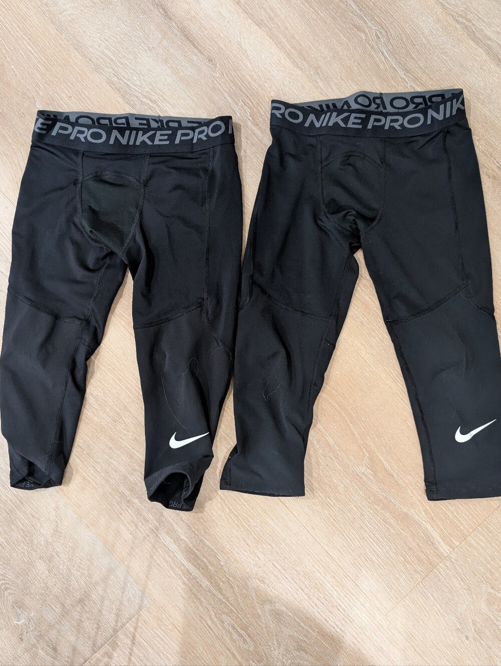 Nike Pro Black Kids' Compression 3/4
